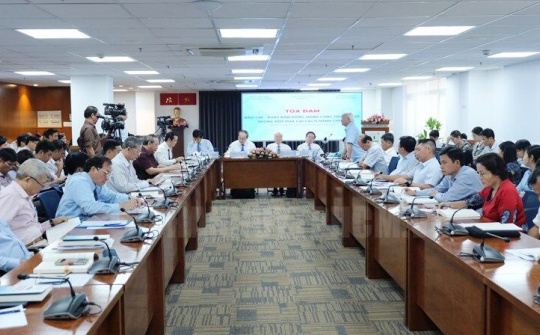 Tọa đàm "Báo chí – Xuất bản đồng hành cùng TPHCM trong đột phá cải cách hành chính"