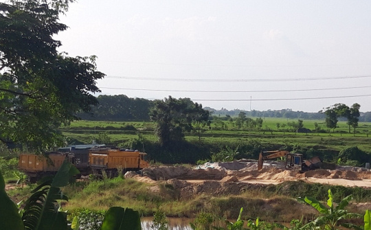 Xã Kim Lũ (Sóc Sơn, Hà Nội): Cần dẹp bỏ bãi tập kết không phép gây ô nhiễm môi trường