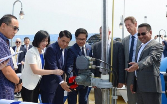 Hà Nội: Khánh thành giai đoạn 1 Nhà máy Nước mặt Sông Đuống