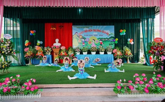 Hân hoan ngày hội toàn dân đưa trẻ đến trường năm học 2019 – 2020 tại tỉnh  Thái Nguyên