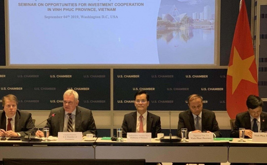 Doanh nghiệp Mỹ muốn có nhiều cơ hội đầu tư tại tỉnh Vĩnh Phúc