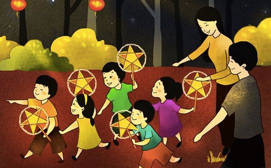 Ký ức Trung thu thời xưa được tái hiện lại giữa Hoàng thành Thăng Long