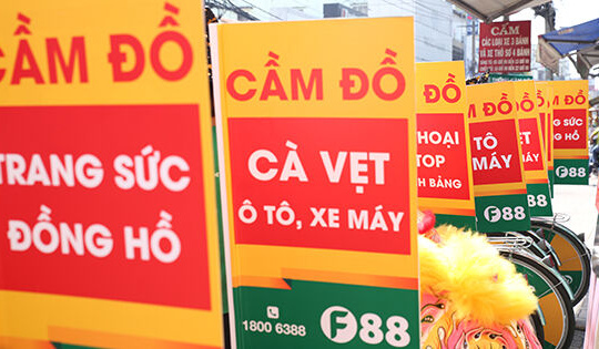 Dịch vụ cho vay cầm đồ lãi suất không khác tín dụng đen