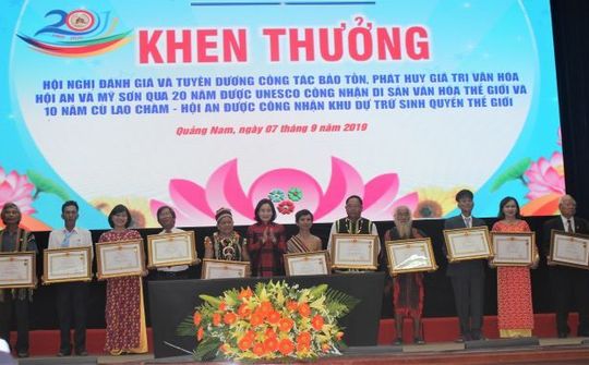 Bảo tồn, phát huy giá trị DSVH thế giới Đô thị cổ Hội An và Khu đền tháp Mỹ Sơn