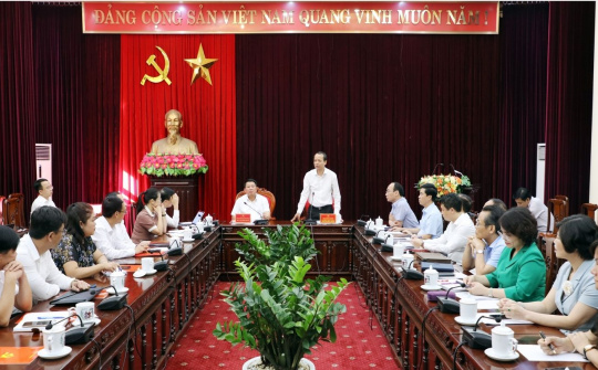 Đoàn công tác tỉnh Sơn La học tập, trao đổi kinh nghiệm tại Bắc Ninh