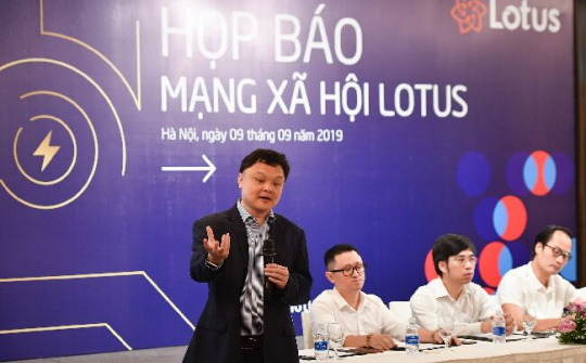 Mạng xã hội  Lotus "Made in Việt Nam " chính thức ra mắt