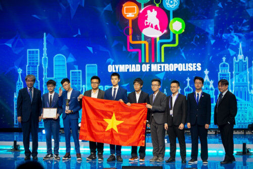 Việt Nam đạt 8 huy chương tại Cuộc thi Olympic Quốc tế Moscow 2019