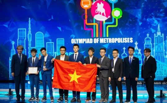 Việt Nam đạt 8 huy chương tại Cuộc thi Olympic Quốc tế Moscow 2019