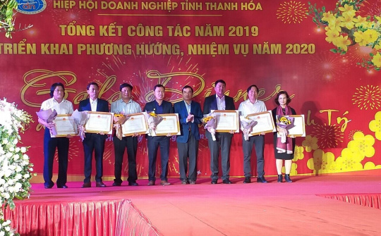 Doanh nghiệp Thanh Hóa tổng kết công tác năm 2019, triển khai nhệm vụ năm 2020