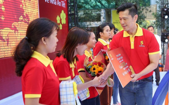 SABECO tặng hàng nghìn vé máy bay và vé xe khách cho người lao động về nhà ăn Tết