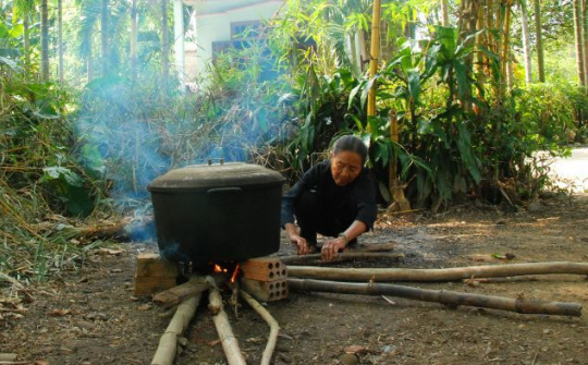 Mùa xuân với hương vị bánh Khổ khảo