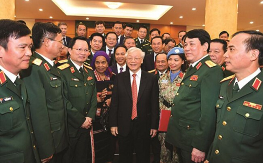 Giữ trọn niềm tin, trách nhiệm với Đảng, với nước, với dân