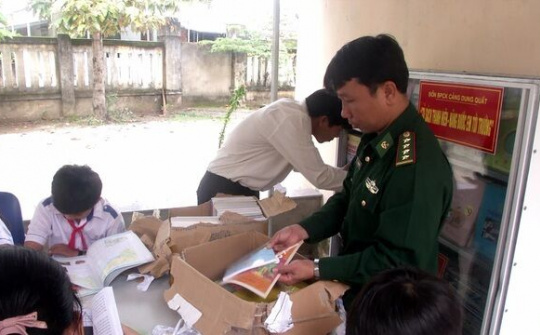 Người lính Biên phòng với ước mơ mang cái chữ tới cho học sinh