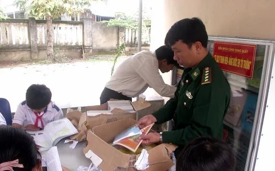 Người lính Biên phòng với ước mơ mang cái chữ tới cho học sinh