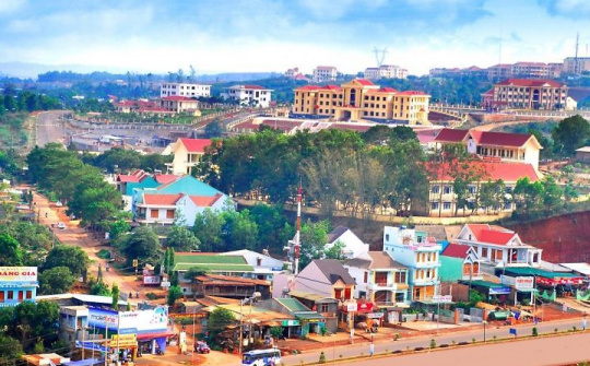 Công bố quyết định thành lập thành phố Gia Nghĩa, tỉnh Đắk Nông