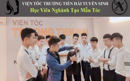Salon tóc Trương Tiến Hải: Tạo đà phát triển cho nhiều bạn trẻ