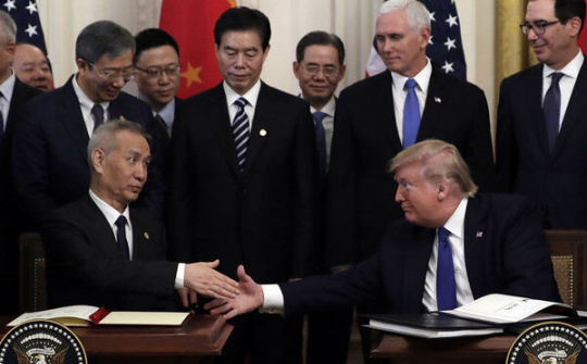 Mỹ-Trung ký kết thương mại khiến châu Âu gặp trở ngại lớn