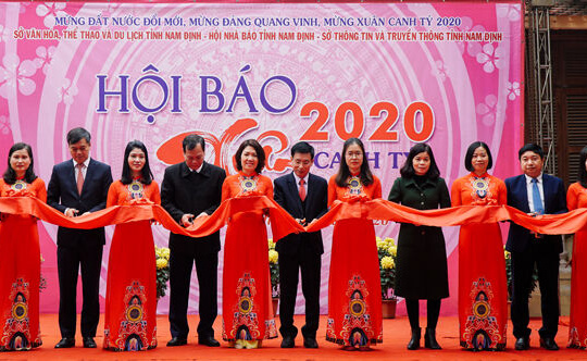 Nam Định khai mạc Hội báo Xuân Canh Tý 2020