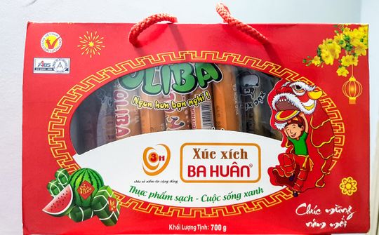 Những gian hàng Tết của Ba Huân