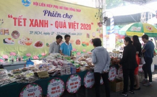 Nhiều nông sản nổi tiếng hội tụ tại phiên chợ “Tết Xanh – Quà Việt” 2020