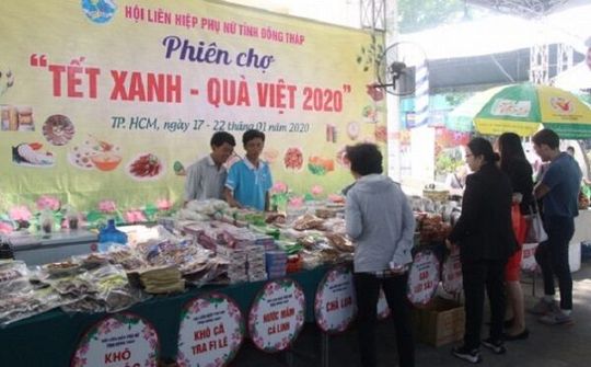 Nhiều nông sản nổi tiếng hội tụ tại phiên chợ “Tết Xanh – Quà Việt” 2020