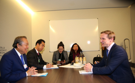 Phó Thủ tướng Thường trực tiếp Chủ tịch điều hành Diễn đàn Kinh tế Thế giới