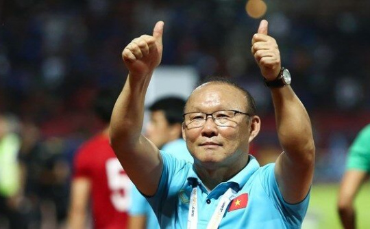 HLV Park Hang Seo chúc bóng đá Việt Nam hoàn thành giấc mơ trong năm mới