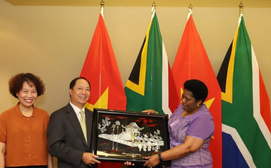 Nam Phi coi Việt Nam là một trong những đối tác hàng đầu ở Đông Nam Á