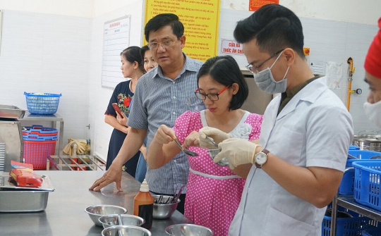 Quyết tâm không để dịch lây lan trong trường học