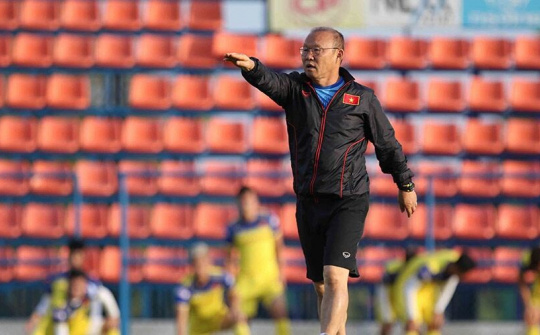 Thầy Park sớm lấy lại được vị trí ban đầu