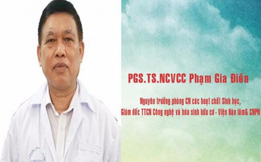 PGS.TS. NCVCC. Phạm Gia Điền: Còn sức, tôi còn cống hiến