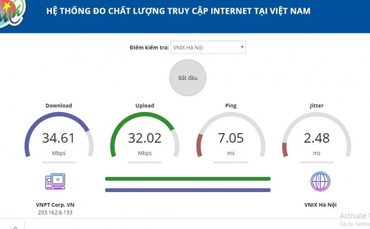 Việt Nam xây dựng Trạm trung chuyển lưu lượng internet quốc gia