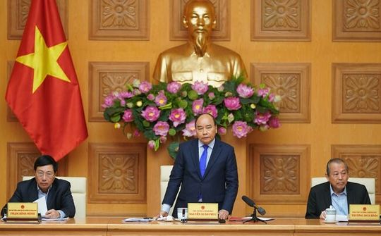 Thường trực Chính phủ họp về tình hình Tết và phòng, chống dịch nCoV