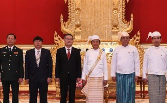 Tổng thống Myanmar U Win Myint đánh giá cao hợp tác với Việt Nam