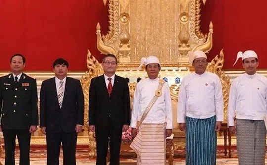 Tổng thống Myanmar U Win Myint đánh giá cao hợp tác với Việt Nam