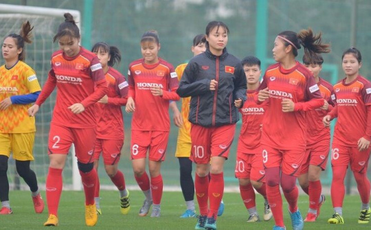 Đội tuyển nữ Việt Nam lên đường sang Hàn Quốc dự vòng loại Olympic 2020