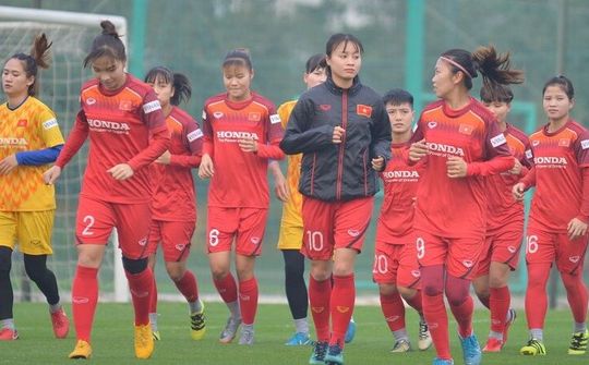 Đội tuyển nữ Việt Nam lên đường sang Hàn Quốc dự vòng loại Olympic 2020