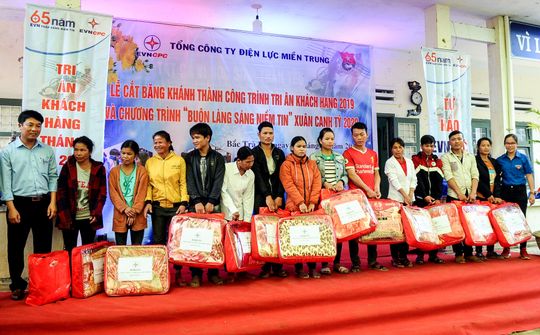 EVNCPC: Khánh thành công tình tri ân khách hàng 2019 và chương trình “Buôn làng sáng niềm tin” xuân Canh Tý 2020