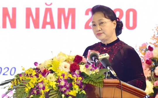 Chủ tịch Quốc hội dự Hội nghị triển khai công tác ngành Tòa án năm 2020