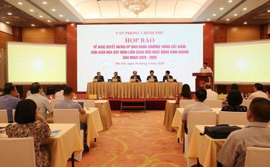 Cắt giảm, đơn giản hóa quy định liên quan đến hoạt động kinh doanh