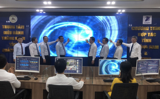 Khai trương Trung tâm Điều hành thông minh Quảng Nam