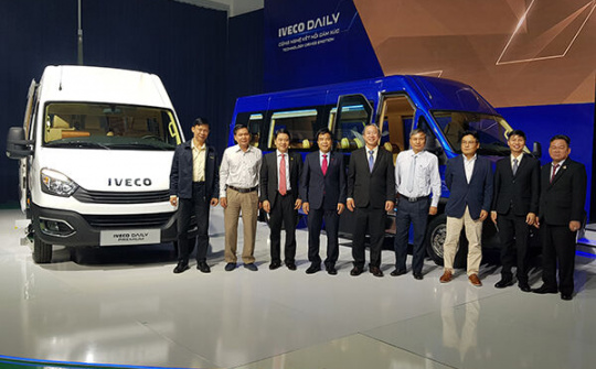 Ôtô Trường Hải ra mắt dòng xe Mini Bus hợp tác cùng IVECO