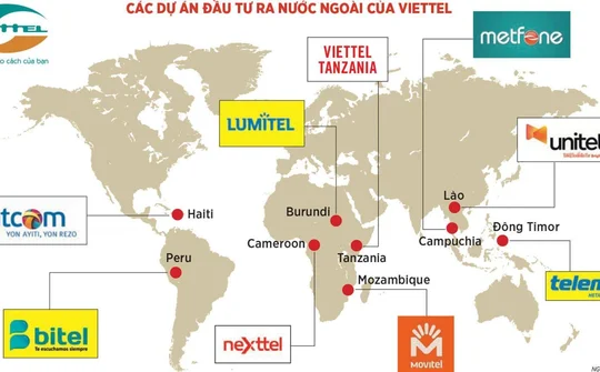 Việt Nam đầu tư 12 tỷ USD ra nước ngoài, Viettel thuộc top đầu có lãi