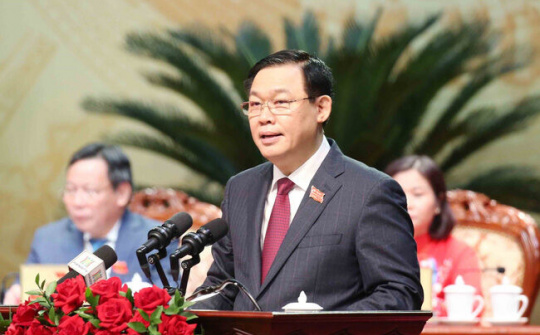 Đồng chí Vương Đình Huệ tái đắc cử Bí thư Thành ủy Hà Nội