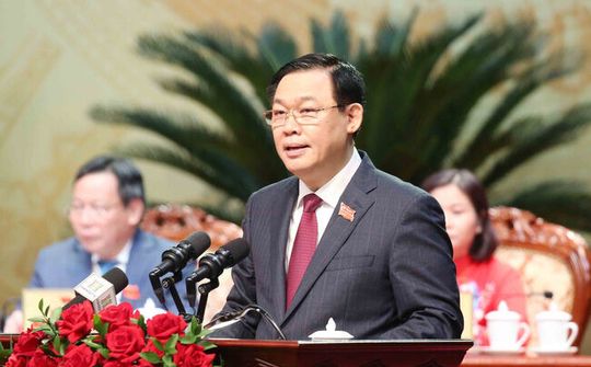 Đồng chí Vương Đình Huệ tái đắc cử Bí thư Thành ủy Hà Nội