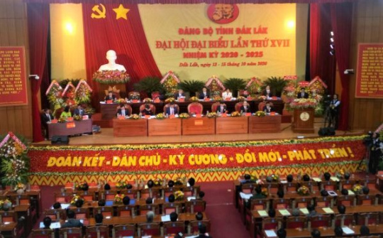 Khai mạc Đại hội Đại biểu Đảng bộ tỉnh Đắk Lắk lần thứ XVII