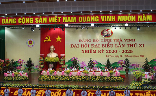 Khai mạc Đại hội đại biểu Đảng bộ tỉnh Trà Vinh lần thứ XI