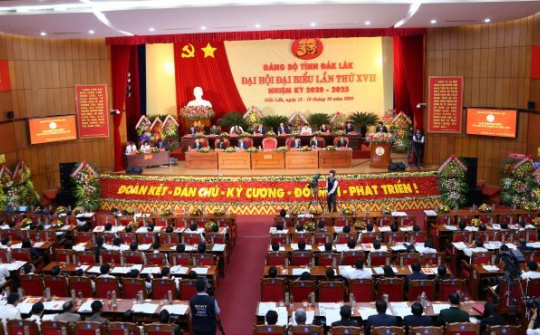 Bế mạc Đại hội Đại biểu Đảng bộ tỉnh Đắk Lắk khóa XVII