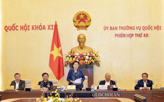 Bế mạc phiên họp thứ 49 của Ủy ban Thường vụ Quốc hội