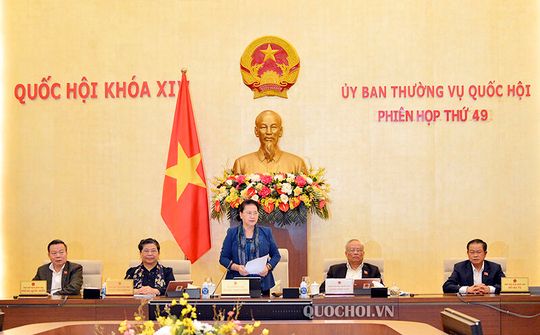 Bế mạc phiên họp thứ 49 của Ủy ban Thường vụ Quốc hội
